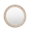 Pimlico 90cm x 90cm Round Mirror White Wash