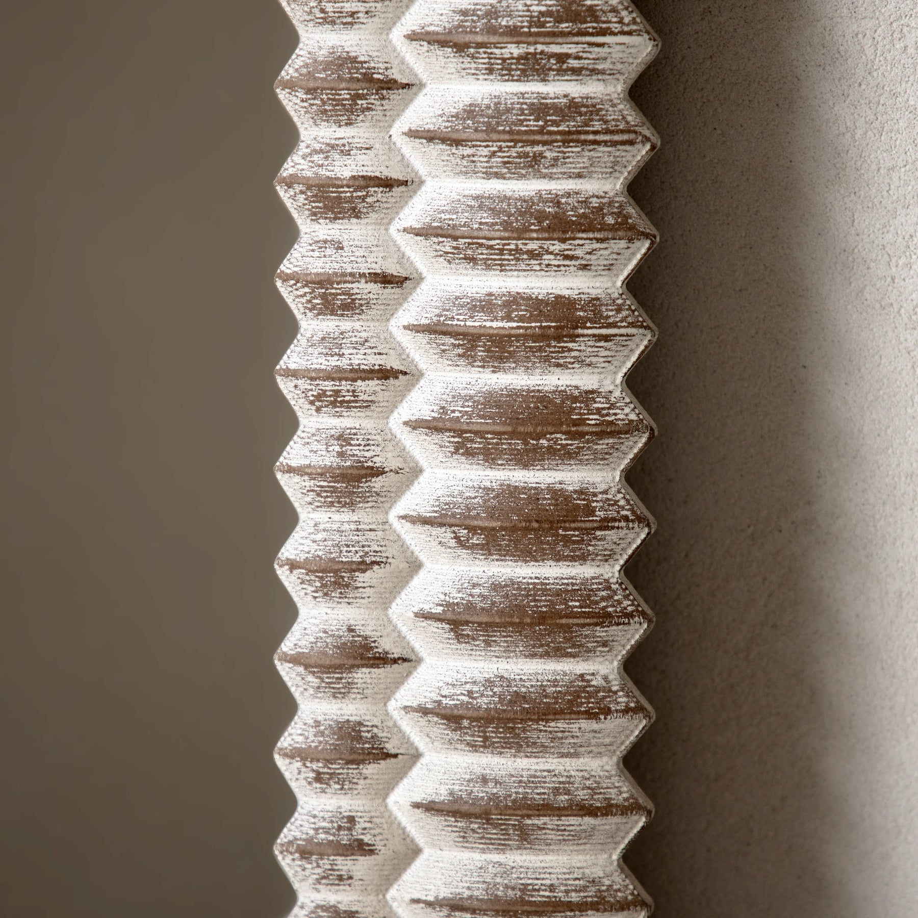 Pimlico 77cm x 170cm Arch Leaner Mirror White Wash