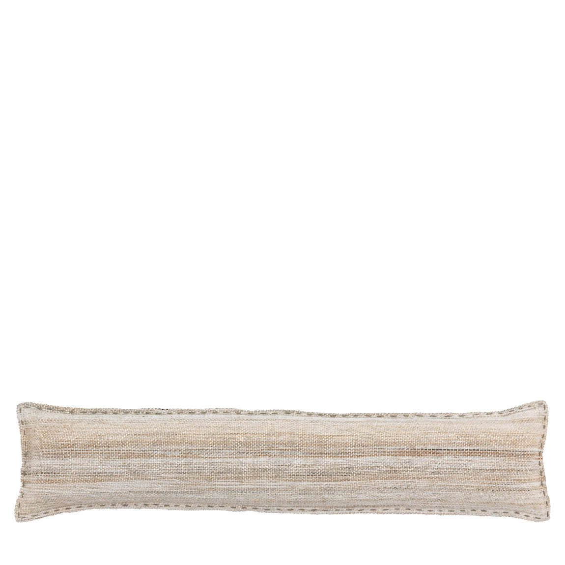 Cardinham Stitched 20cm x 90cm Draught Excluder Ecru