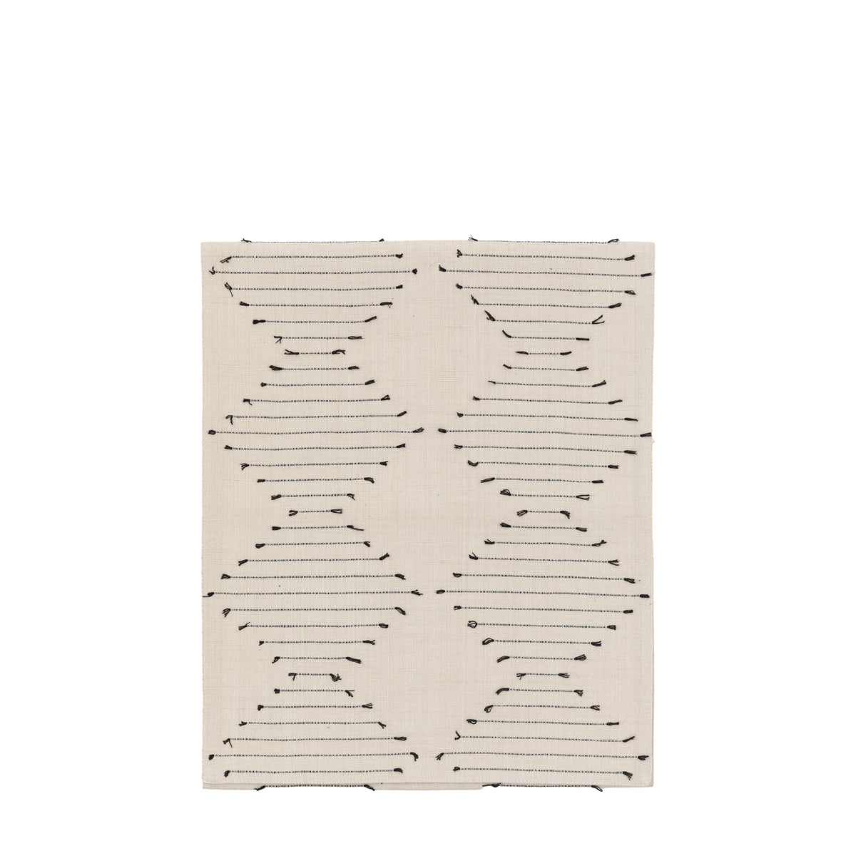 Diamond Weave Small 36cm x 180cm Runner Off-White
