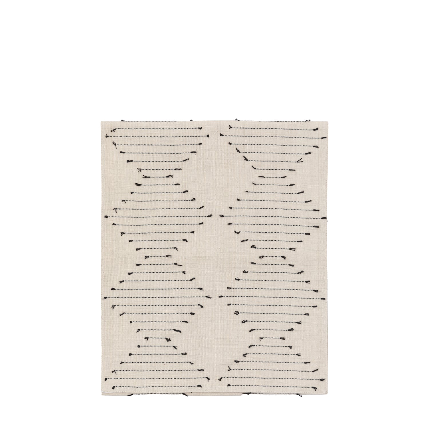 Diamond Weave Large 36cm x 250cm Runner Off-White