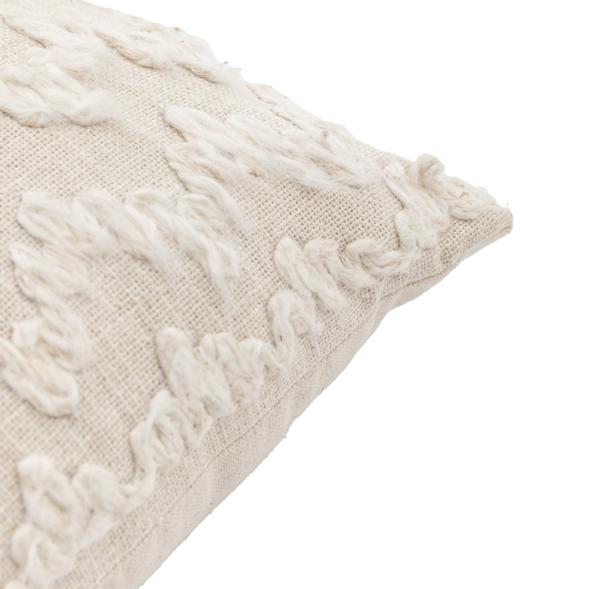 Boho Embellished 20cm x 90cm Draught Excluder Natural