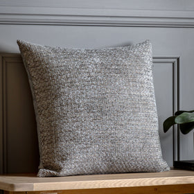 Chenille 55cm x 55cm Filled Cushion Grey