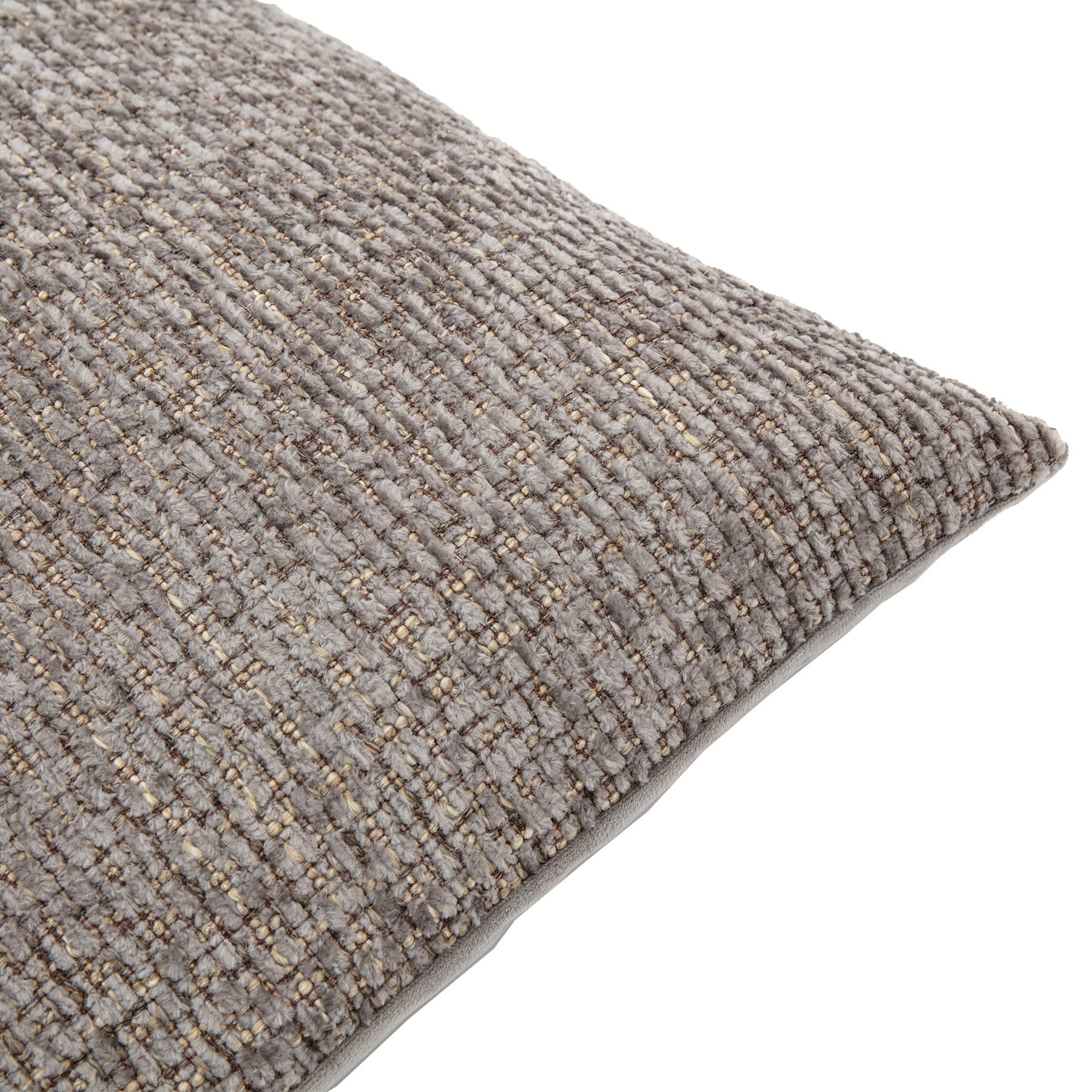 Chenille 55cm x 55cm Filled Cushion Grey
