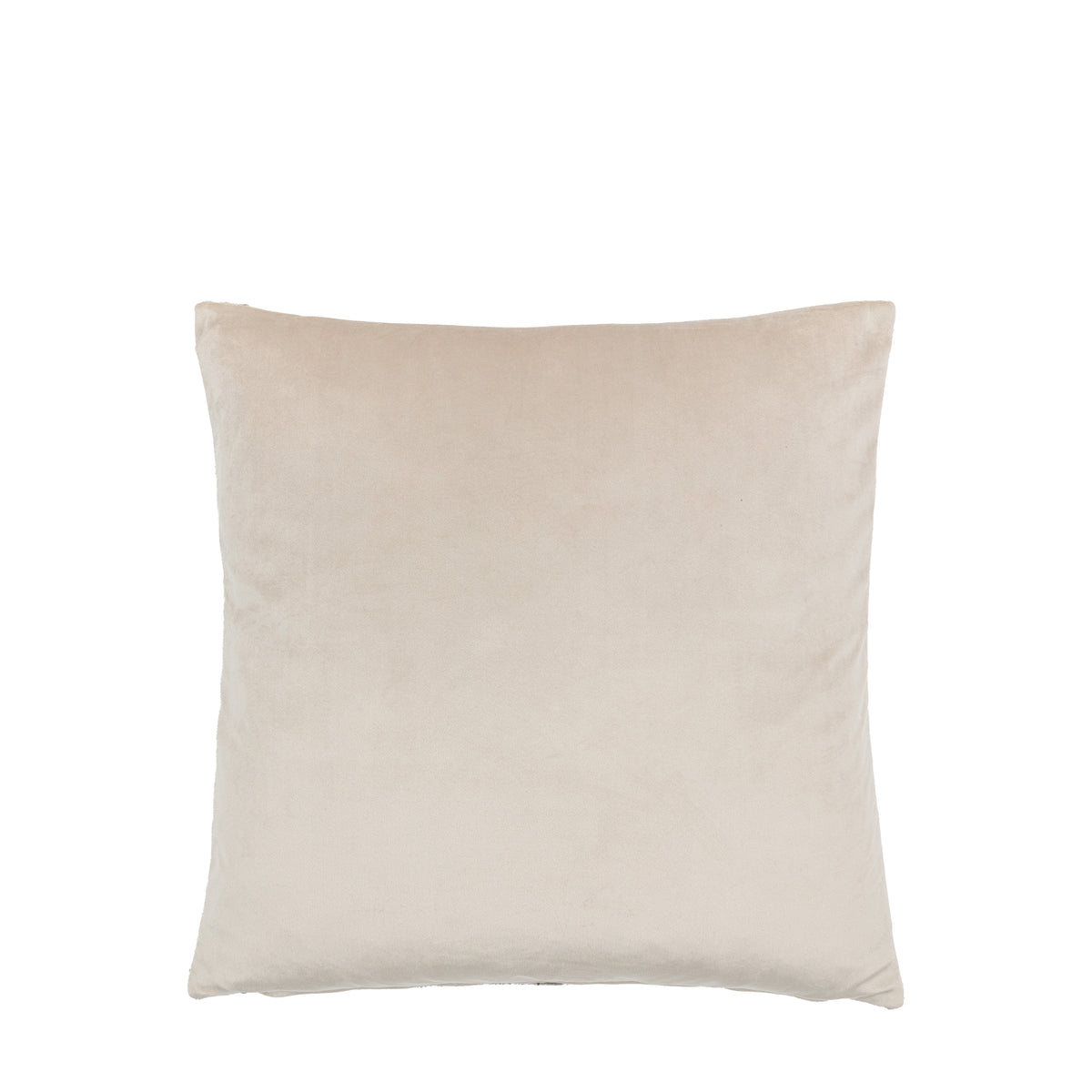 Chenille 55cm x 55cm Filled Cushion Taupe