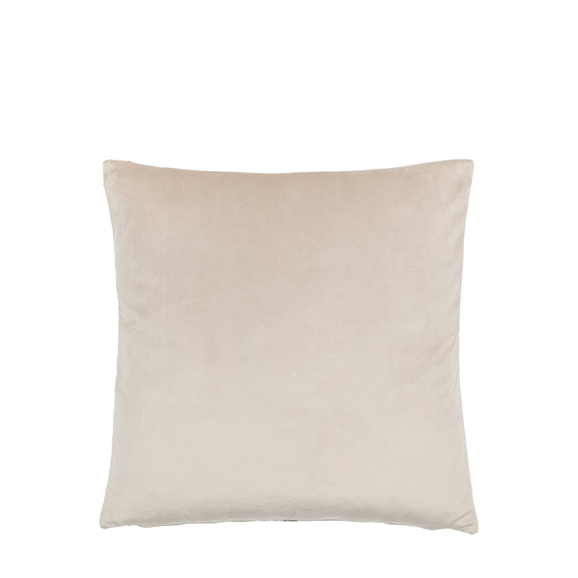 Chenille 55cm x 55cm Filled Cushion Taupe