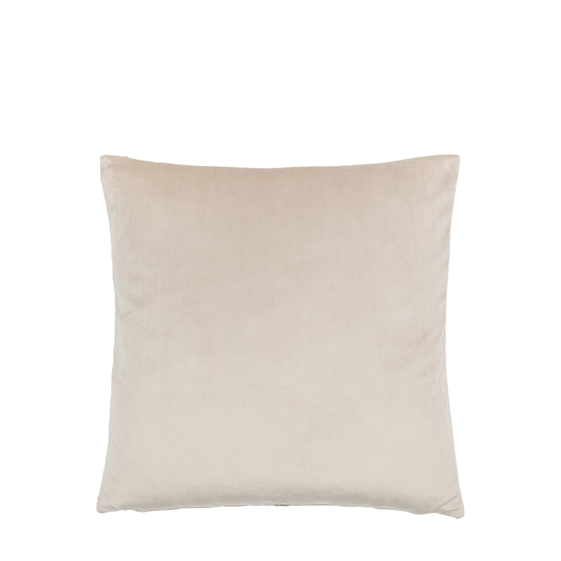Chenille 55cm x 55cm Filled Cushion Taupe