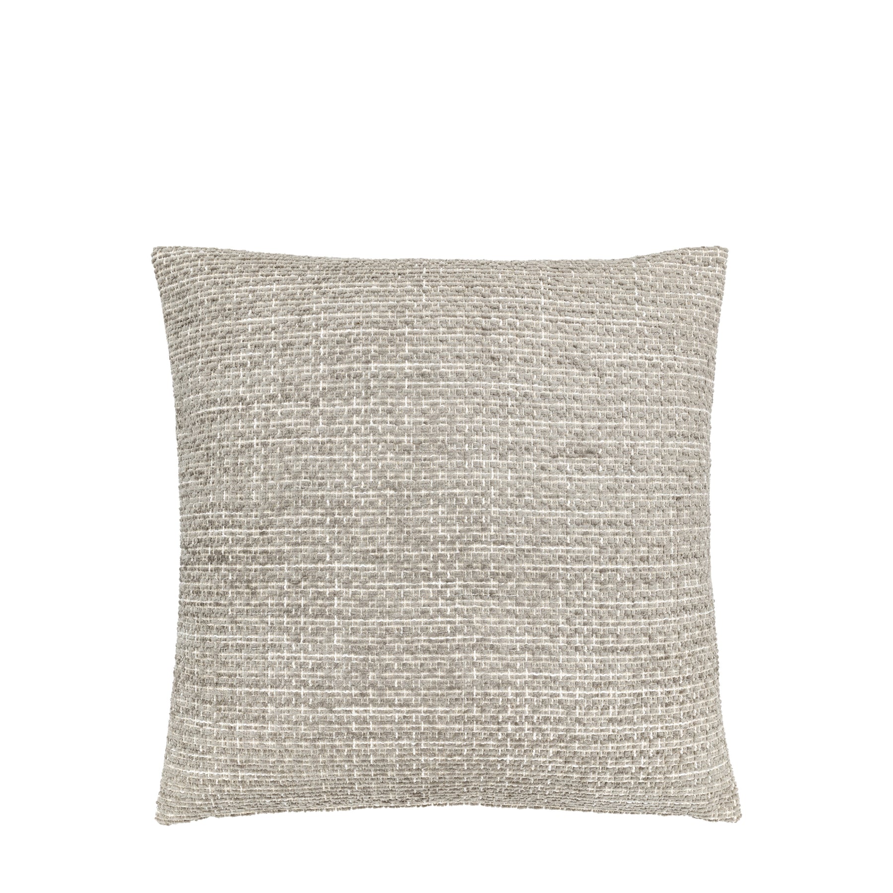 Chenille 55cm x 55cm Filled Cushion Taupe