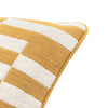 Lohko Woven 45cm x 45cm Feather Filled Cushion Ochre