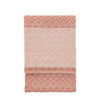 Nalu 130cm x 170cm Knitted Herringbone Throw Apricot