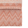 Nalu 130cm x 170cm Knitted Herringbone Throw Apricot