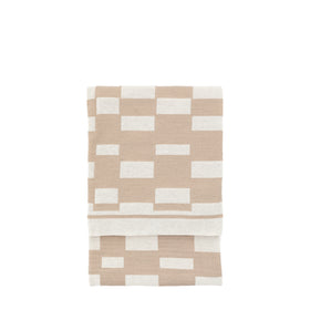 Lohko 130cm x 170cm Knitted Throw Taupe