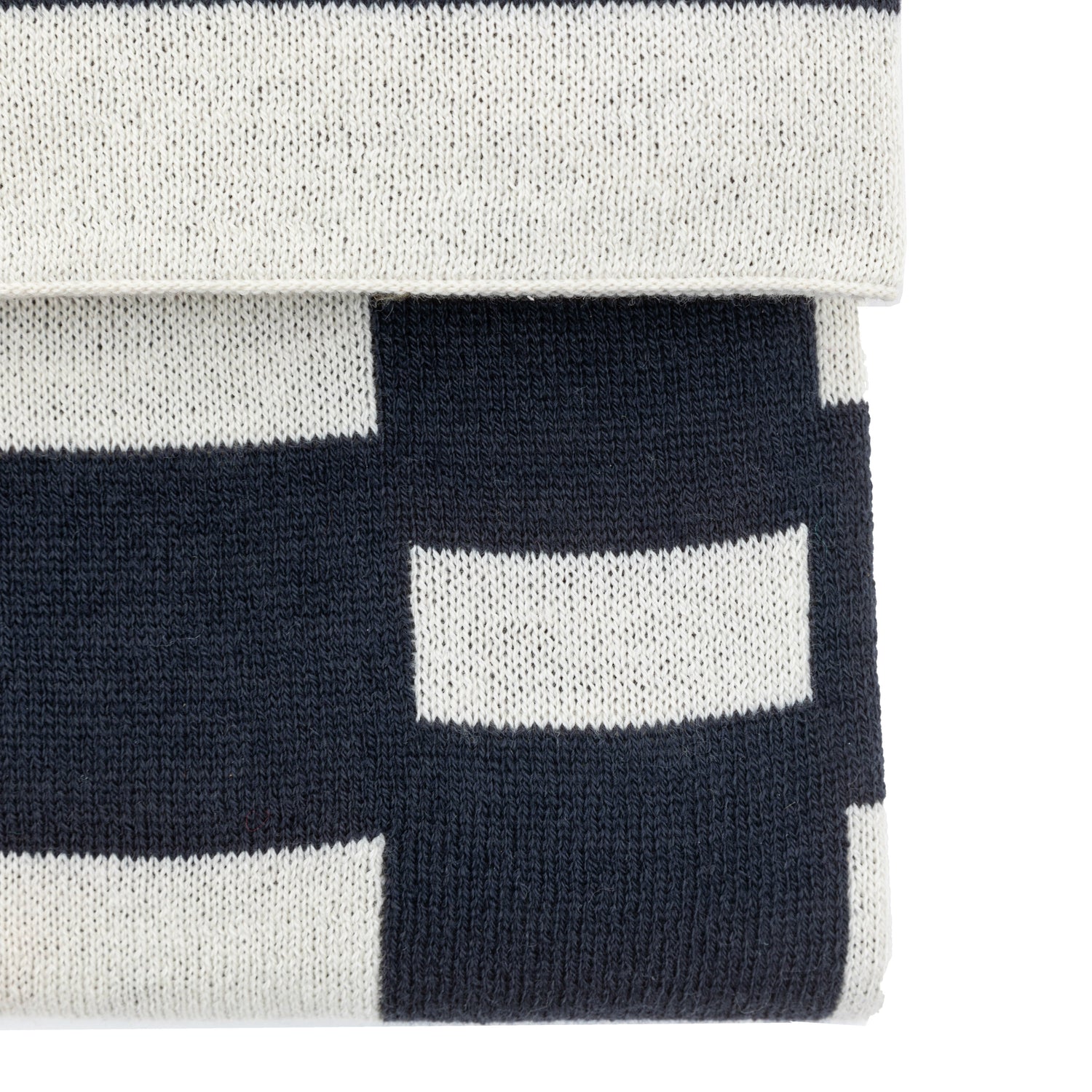 Lohko 130cm x 170cm Knitted Throw Ink