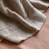 Florence Knit 130cm x 170cm Throw Taupe