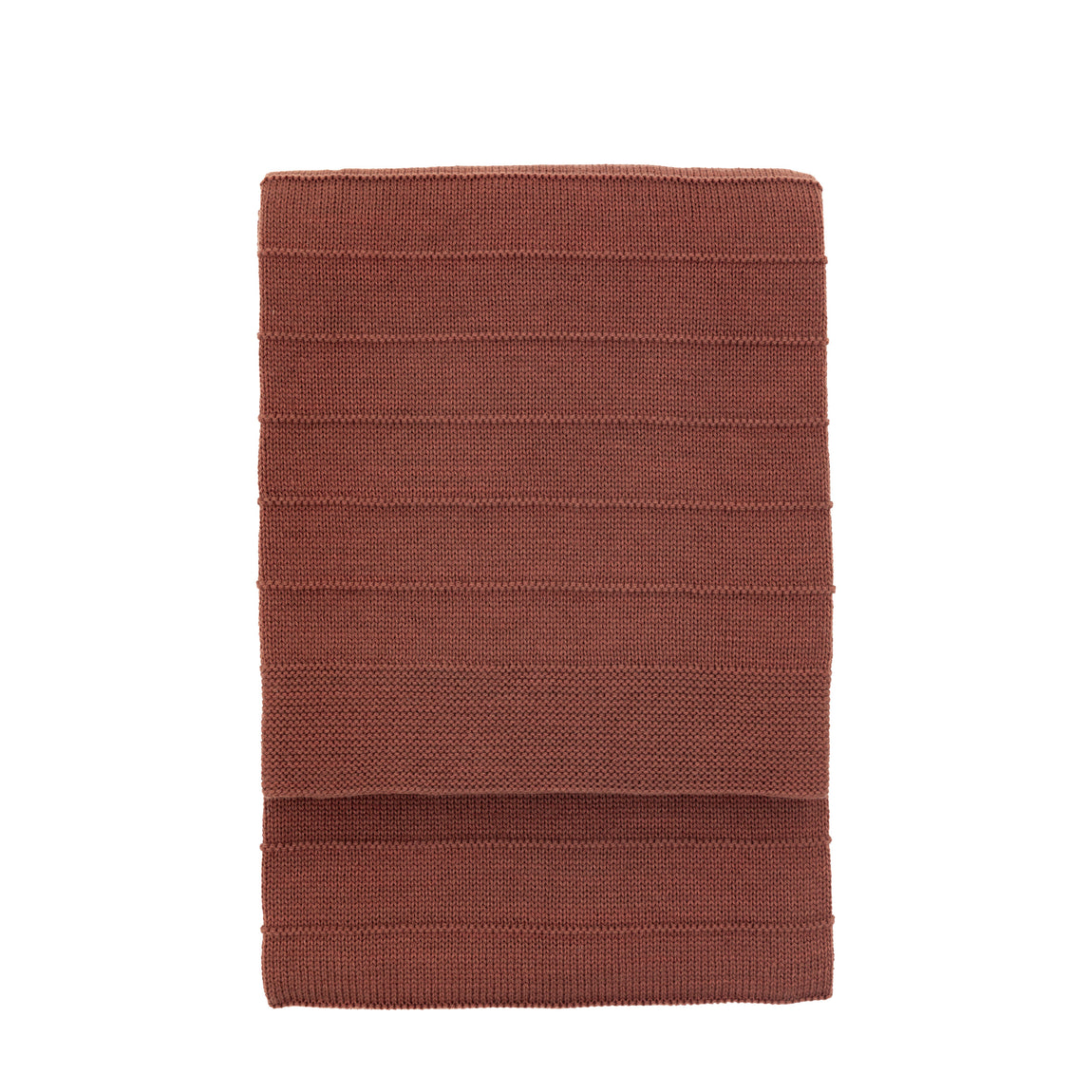 Florence Knit 130cm x 170cm Throw Nutmeg