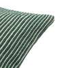 Ula Pinstripe 45cm x 45cm Outdoor Filled Cushion Green