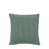 Ula Pinstripe 45cm x 45cm Outdoor Filled Cushion Green