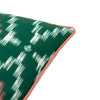 Aroha Geo Printed 45cm x 45cm Outdoor Filled Cushion Green