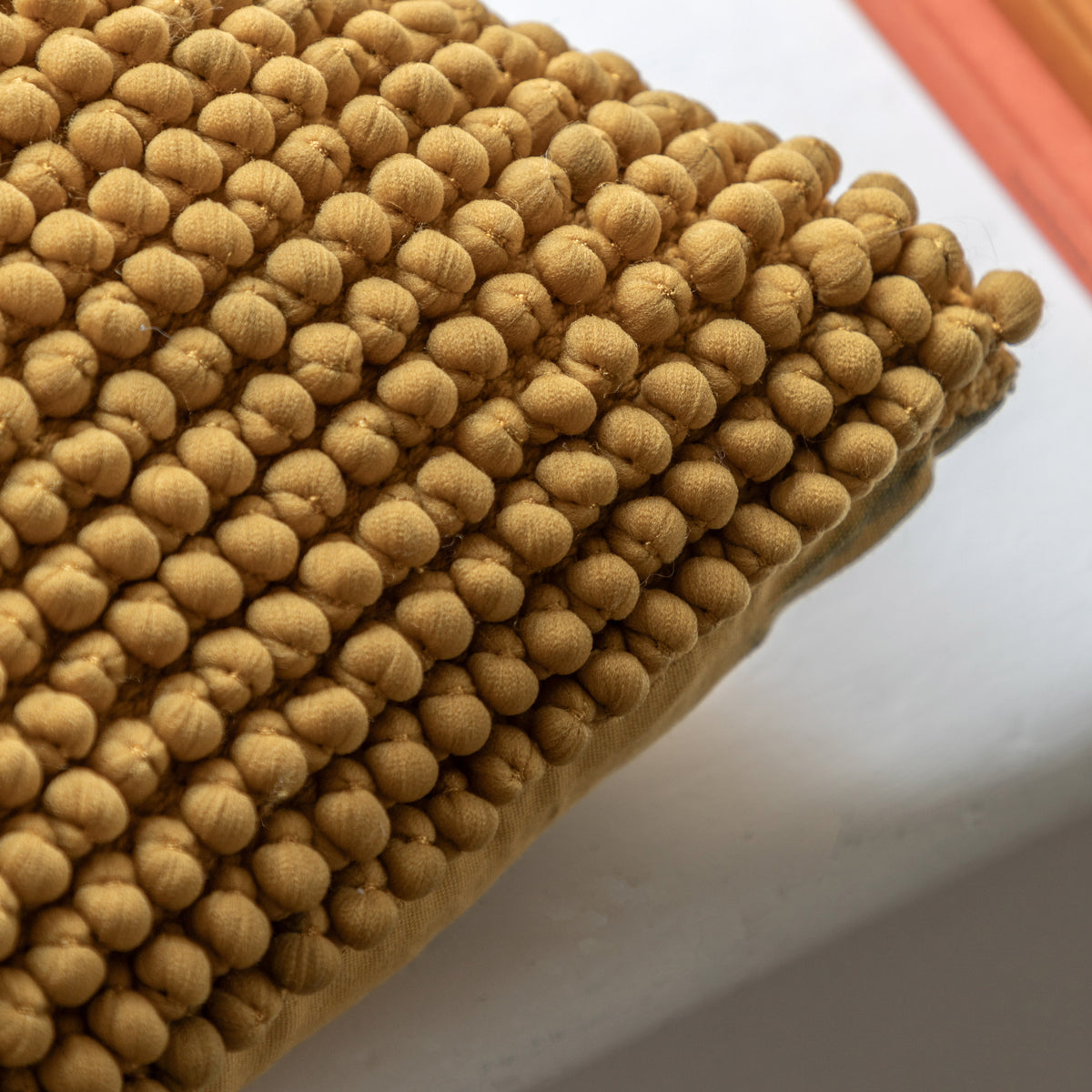 Pino 45cm x 45cm Filled Cushion Ochre