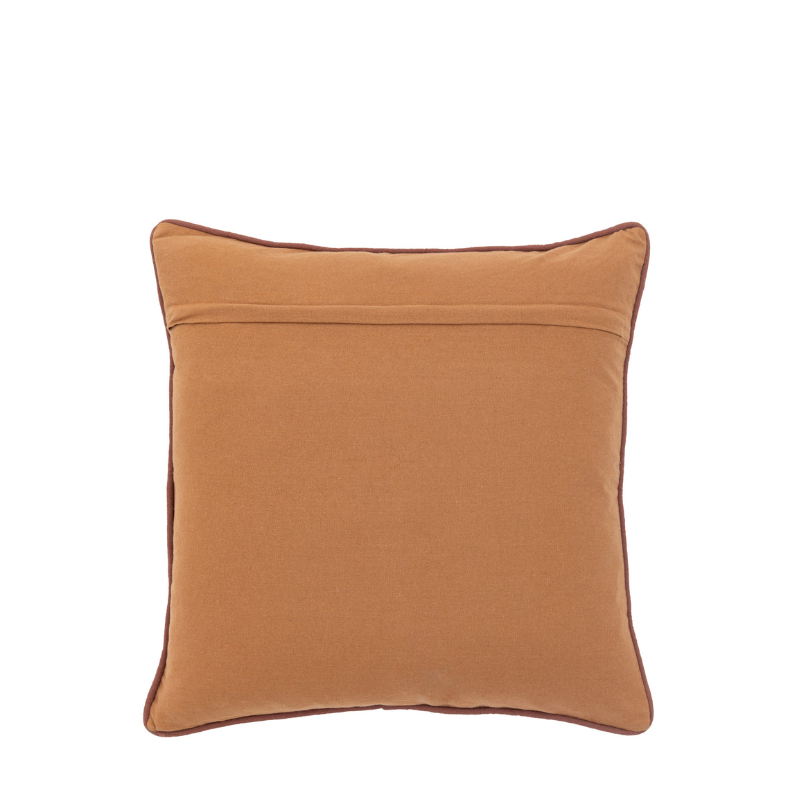 Oskar Applique 45cm x 45cm Feather Filled Cushion Apricot Cream