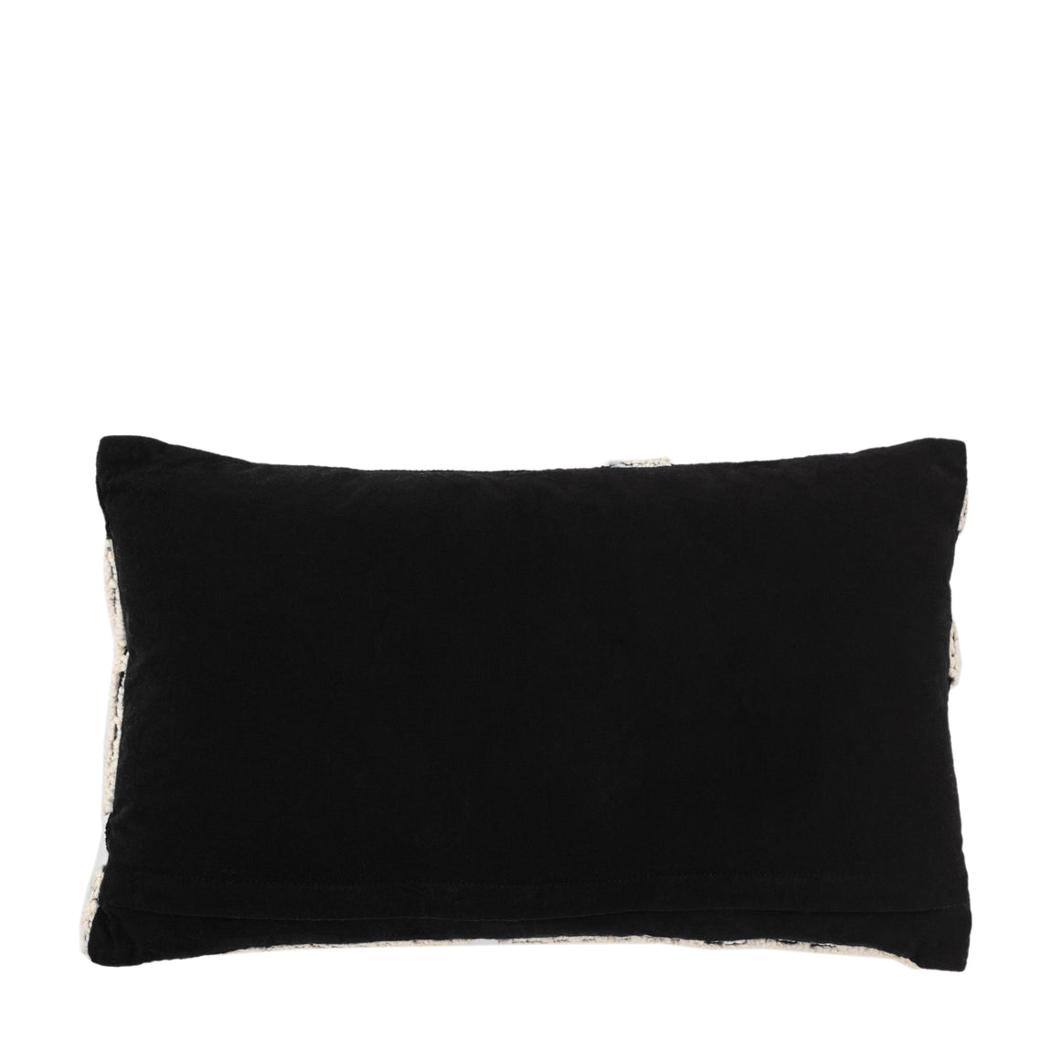 Kalho Embroidered 30cm x 50cm Feather Filled Boudoir Midnight