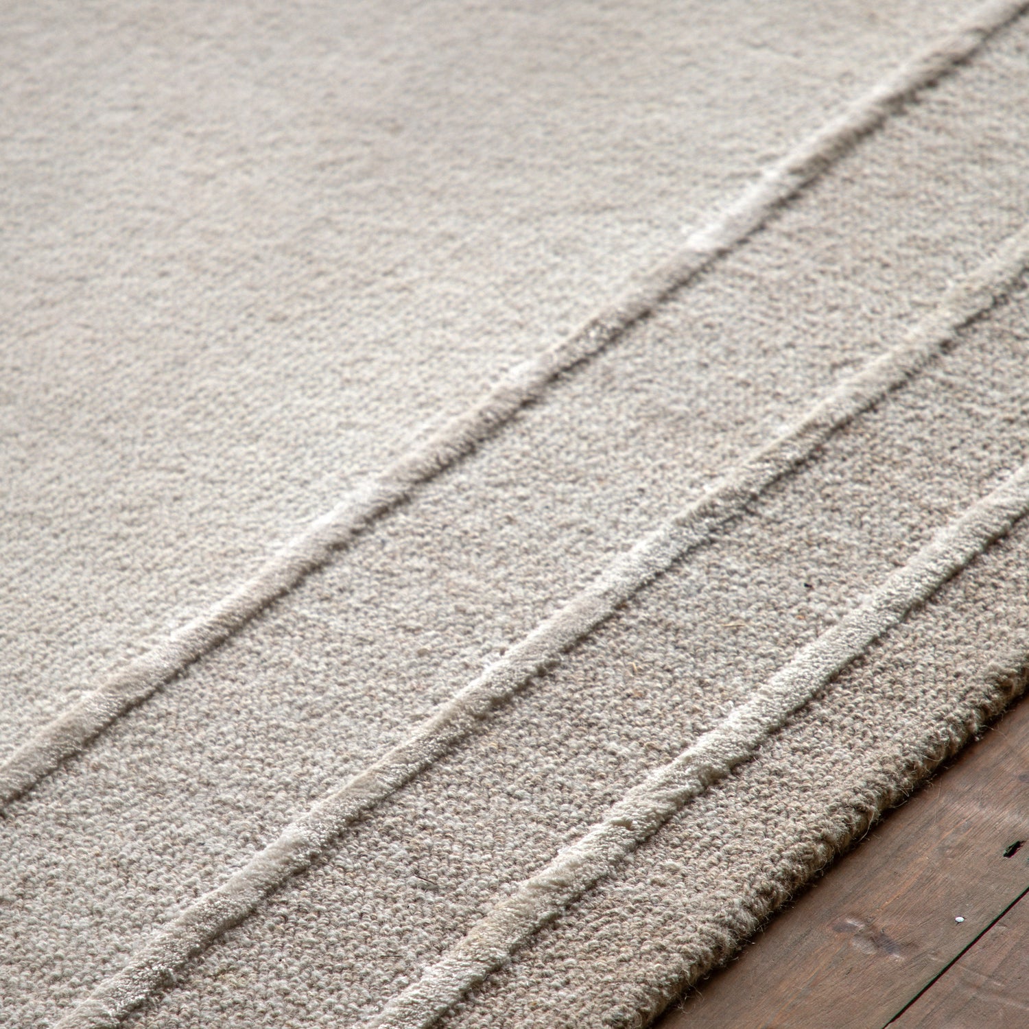 Ithaca Tonal Border Rug 160cm x 230cm Rug Cream