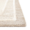 Ithaca Tonal Border Rug 160cm x 230cm Rug Cream