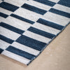Kingston Jacquard Rug Blue