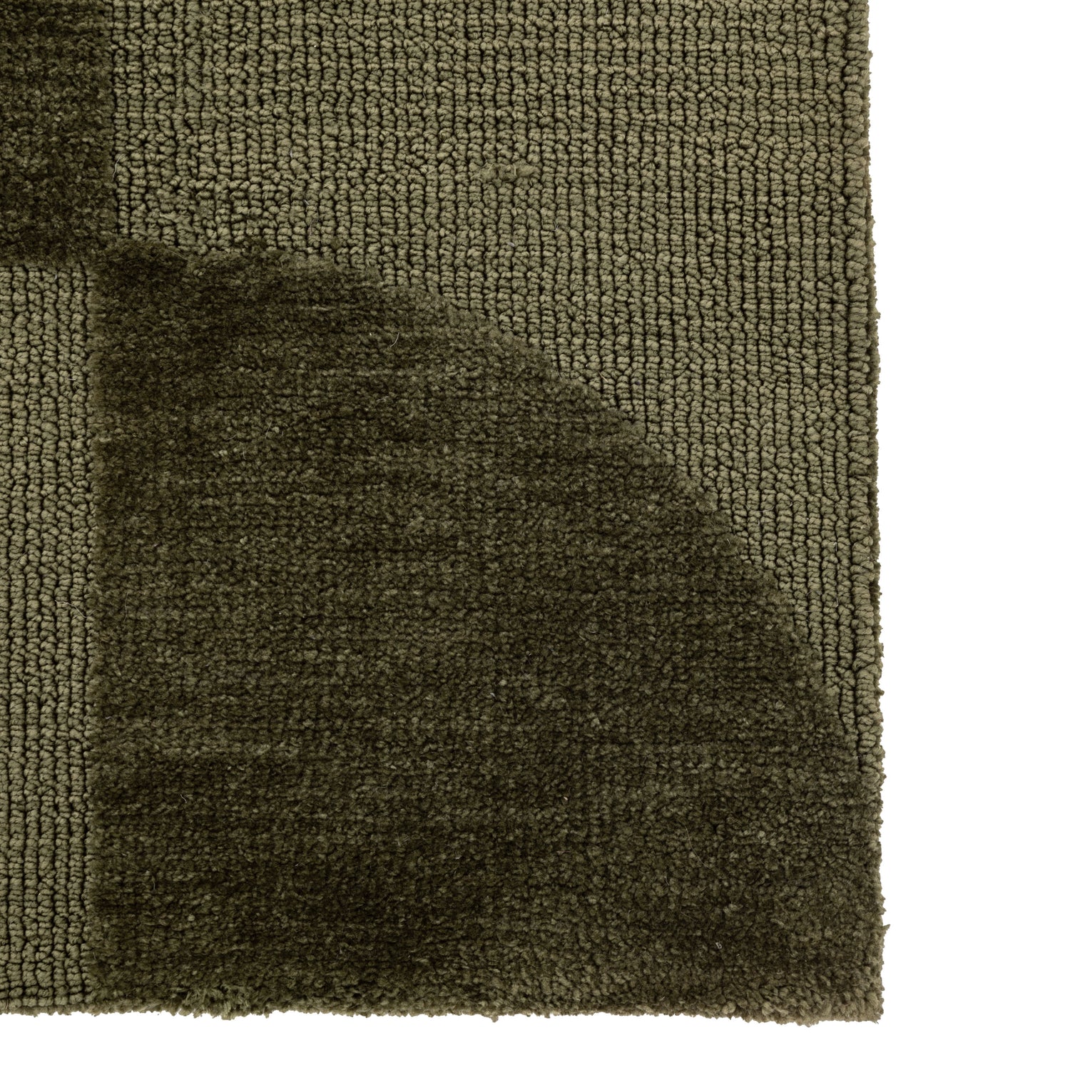 Cortland Block Rug Olive