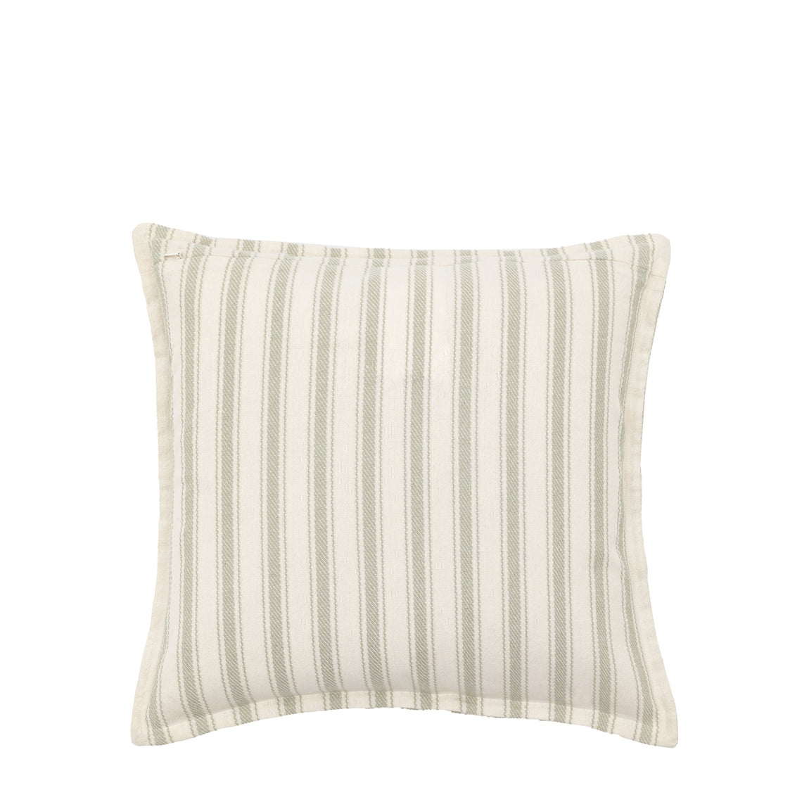 Alston Woven Stripe 45cm x 45cm Filled Cushion Sage