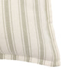 Alston Woven Stripe 45cm x 45cm Filled Cushion Sage