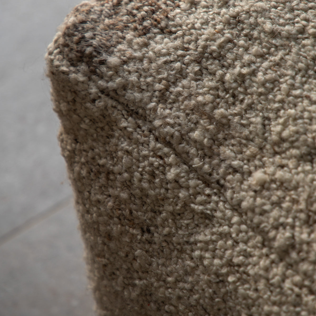 Herning Tonal 50cm Pouffe Natural