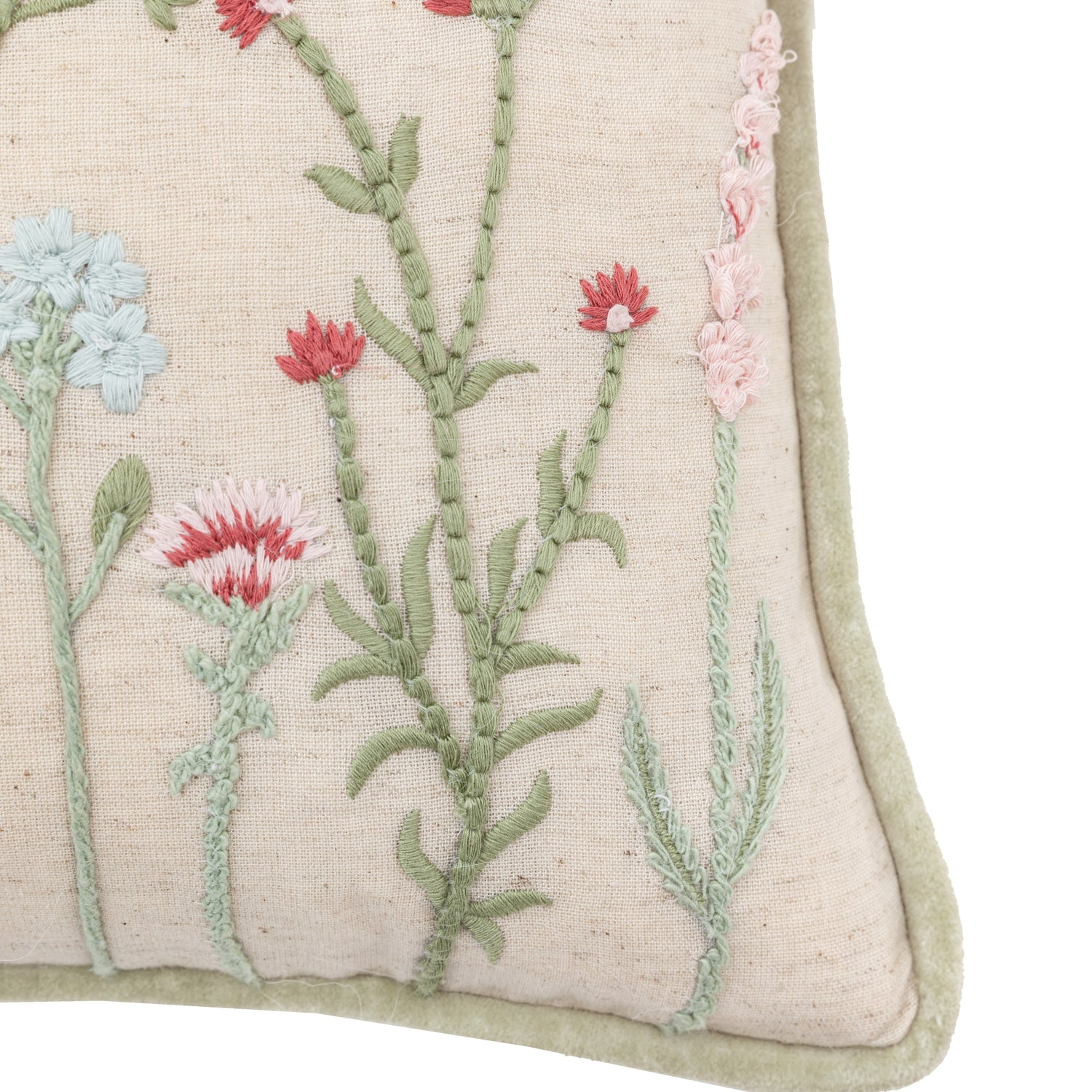 Penrith Meadow 30cm x 50cm Feather Filled Boudoir Natural