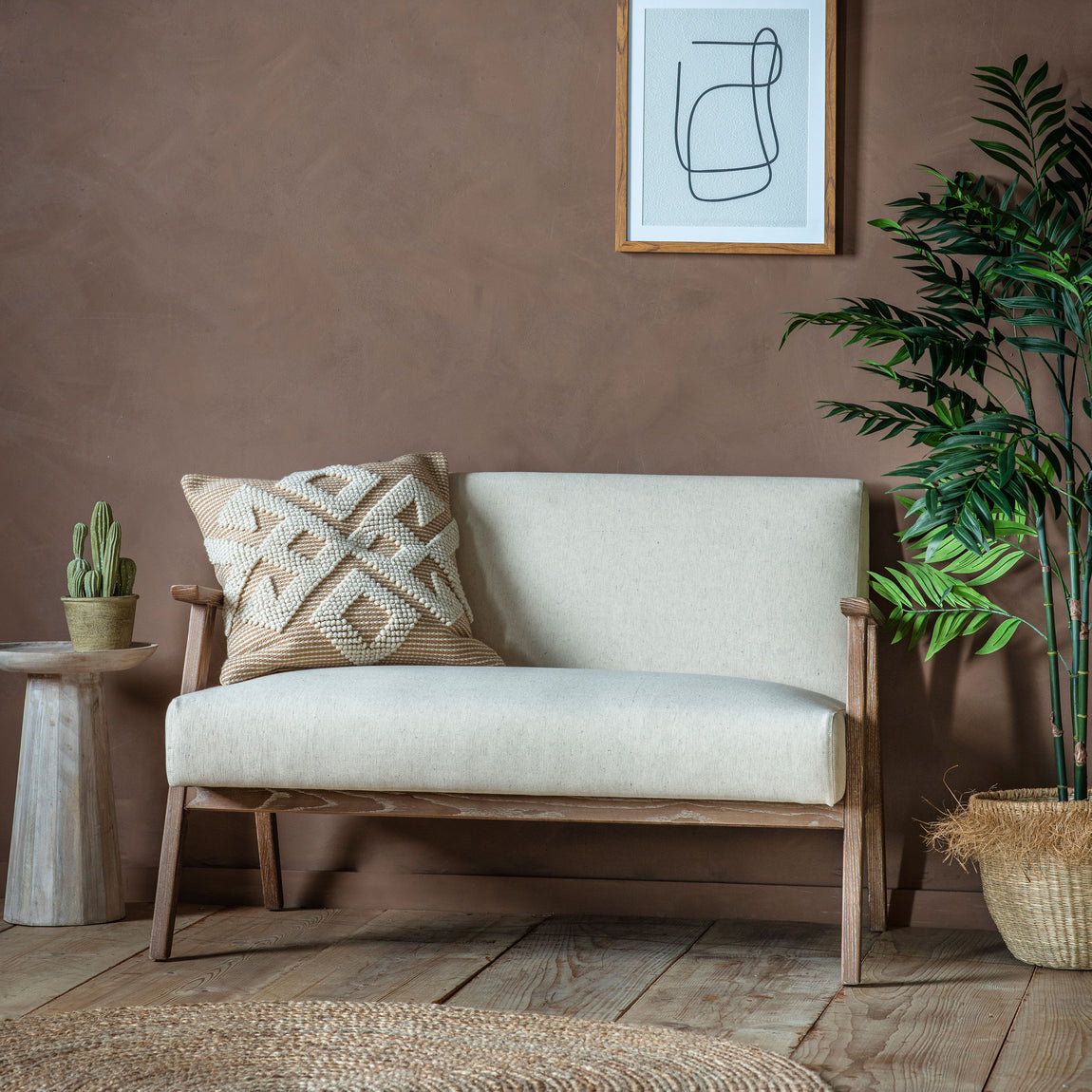 Neyland Sofa Natural Linen