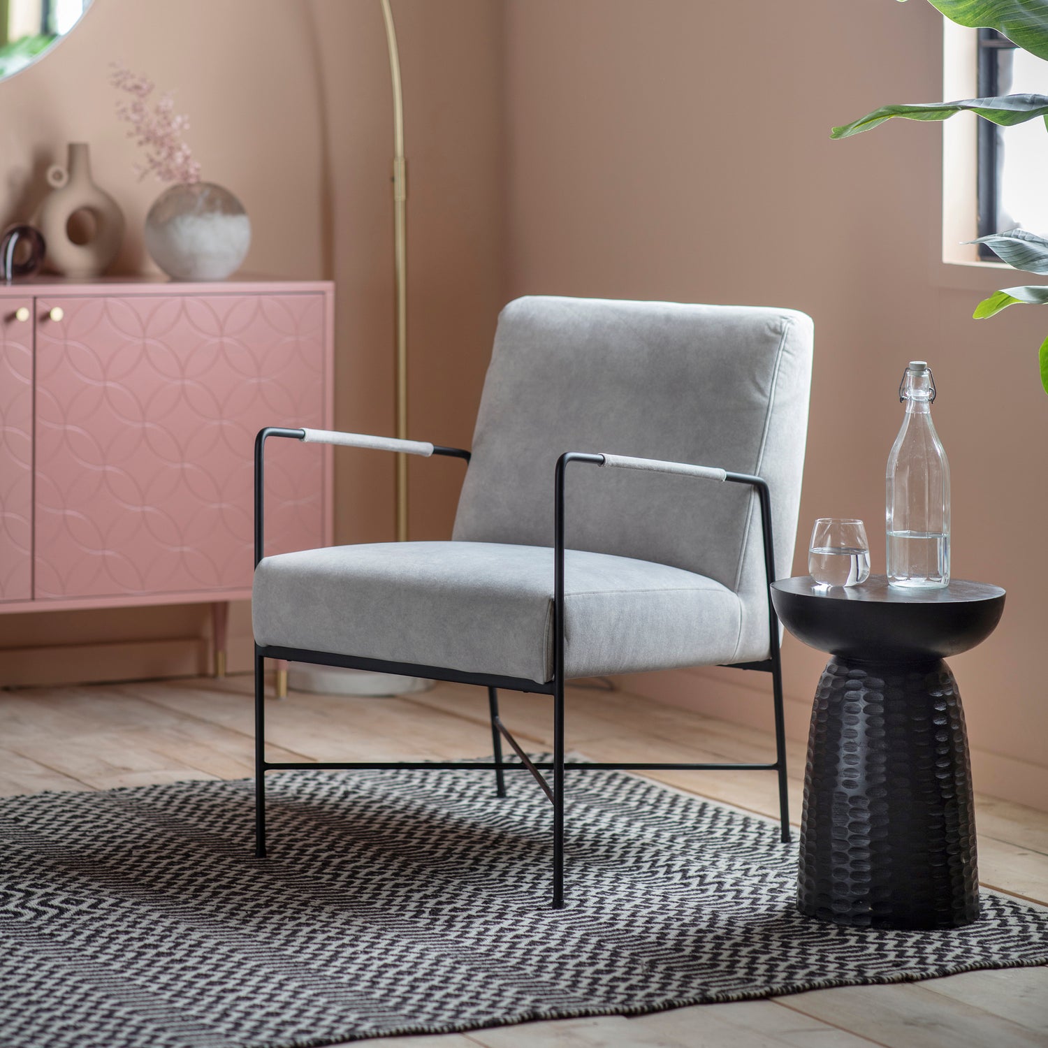 Chartham Arm Chair Grey