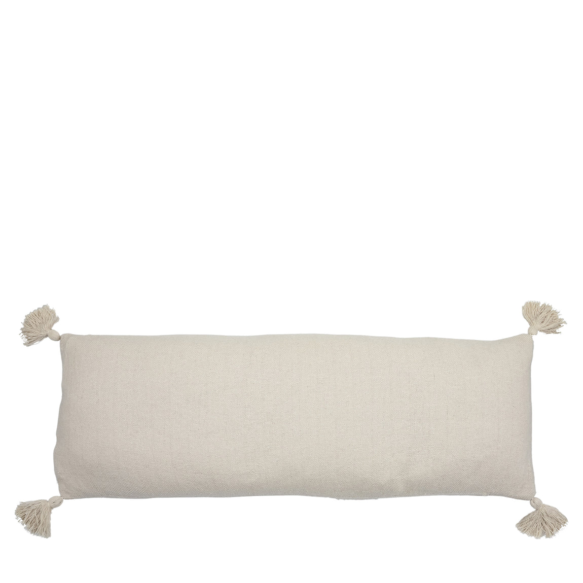 Tufted 35cm x 90cm Filled Boudoir Black Cream