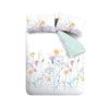 Catherine Lansfield Meadowsweet Floral Duvet Cover Bedding Set Bright