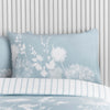 Catherine Lansfield Meadowsweet Floral Duvet Cover Bedding Set Blue