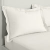 Bianca 200 Thread Count Cotton Percale Extra Deep Pair of Oxford Pillowcases Cream