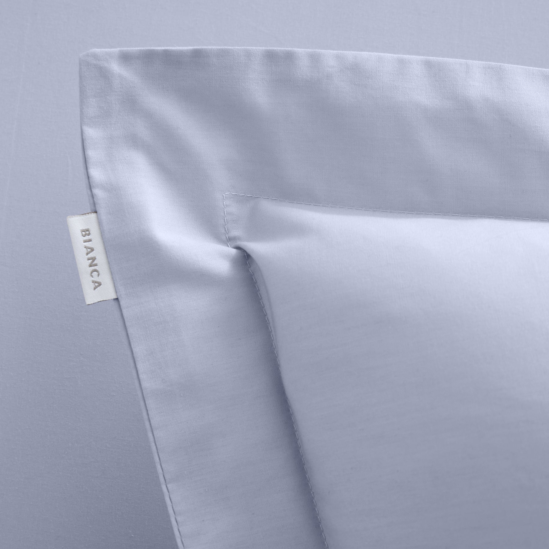 Bianca 200 Thread Count Cotton Percale Extra Deep Pair of Oxford Pillowcases Lavender