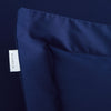 Bianca 200 Thread Count Cotton Percale Extra Deep Pair of Oxford Pillowcases Navy