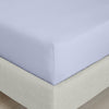 Bianca 200 Thread Count Cotton Percale Extra Deep Bed Linen Fitted Sheet Lavender
