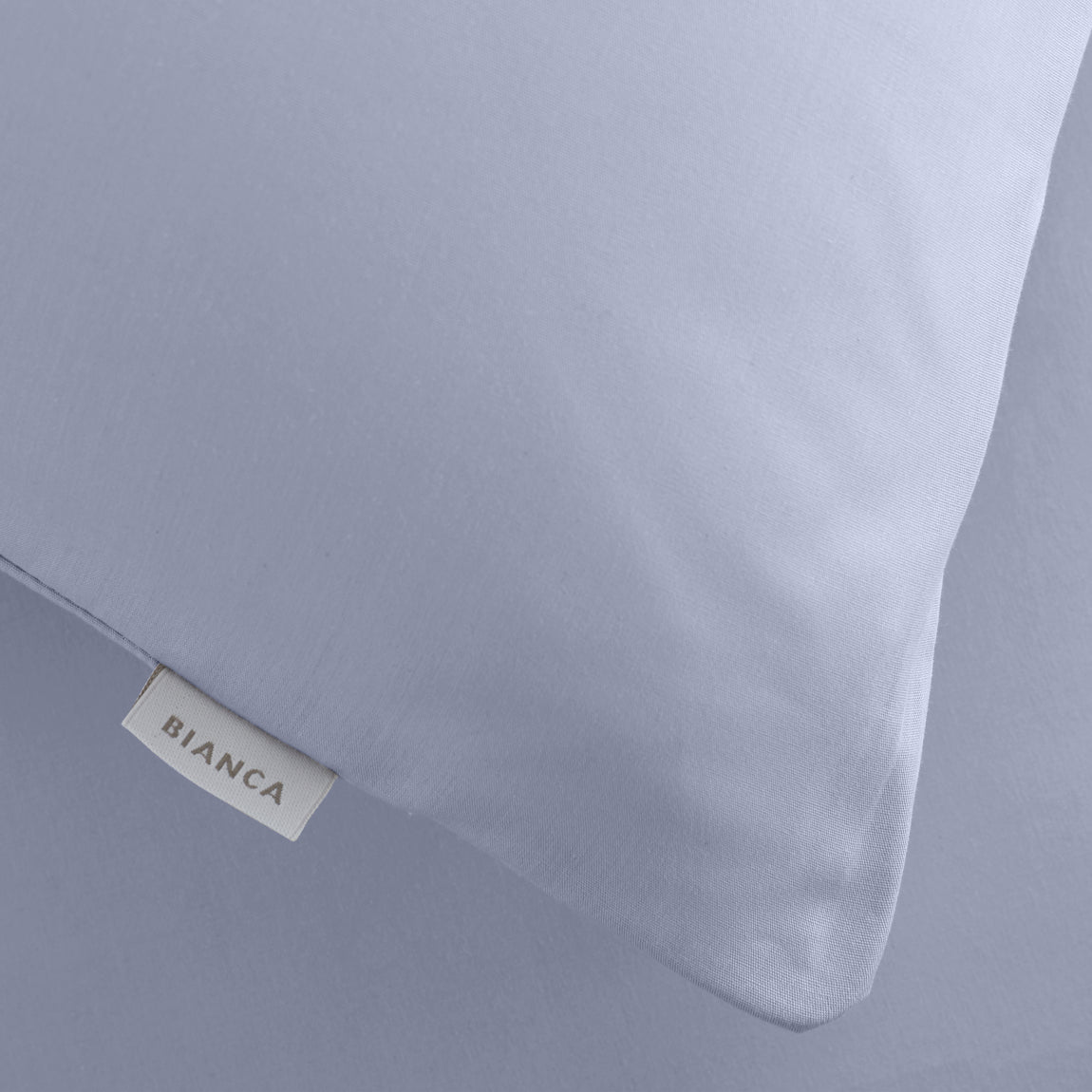 Bianca 200 Thread Count Cotton Percale Pair of Housewife Pillowcases Lavender