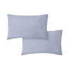 Bianca 200 Thread Count Cotton Percale Extra Deep Pair of Housewife Pillowcases Lavender