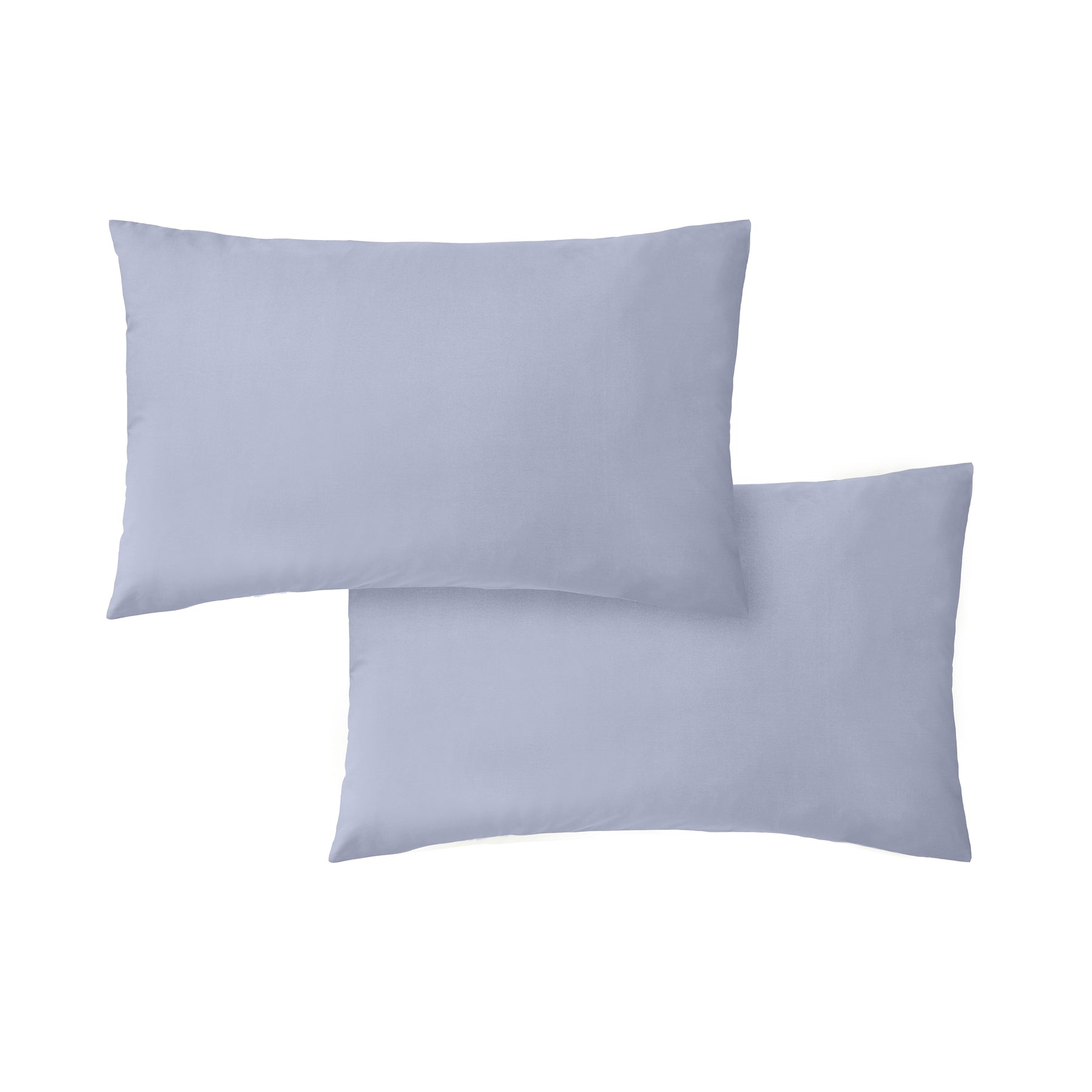 Bianca 200 Thread Count Cotton Percale Extra Deep Pair of Housewife Pillowcases Lavender