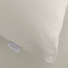 Bianca 200 Thread Count Cotton Percale Extra Deep Pair of Housewife Pillowcases Natural