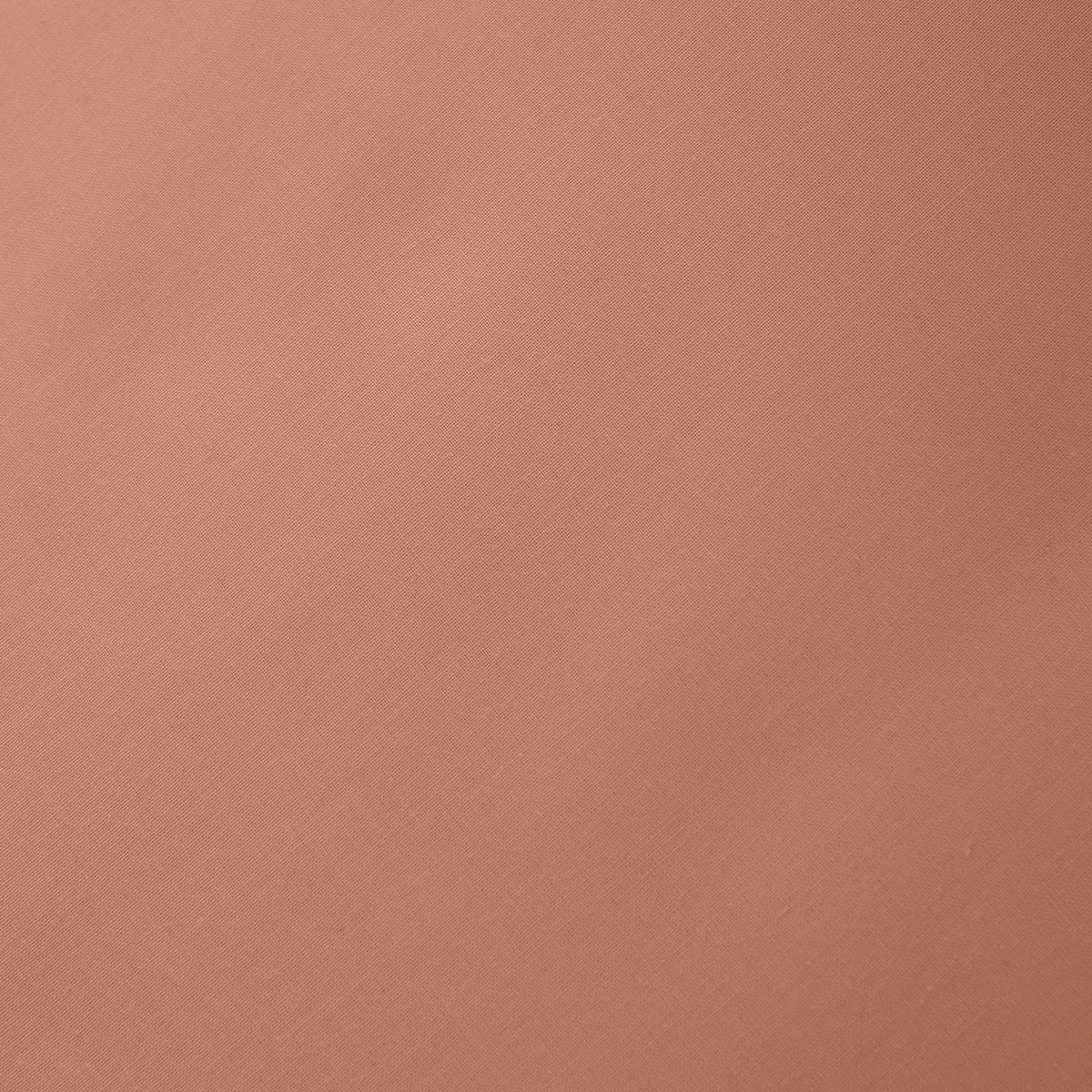 Bianca 200 Thread Count Cotton Percale Extra Deep Bed Linen Fitted Sheet Clay
