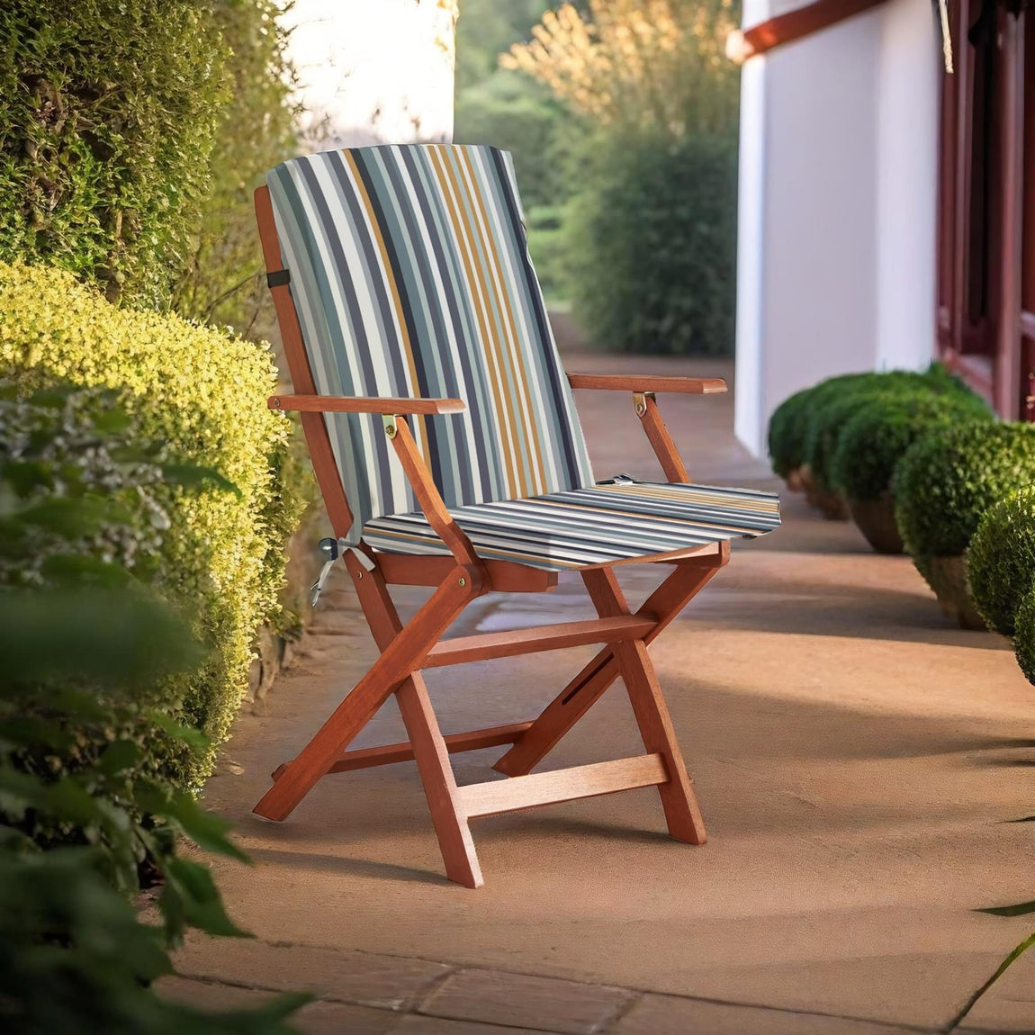 Summer Outdoor Chair Pad Brighton