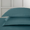 Bianca 400 Thread Count Cotton Sateen Pair of Oxford Pillowcases Teal