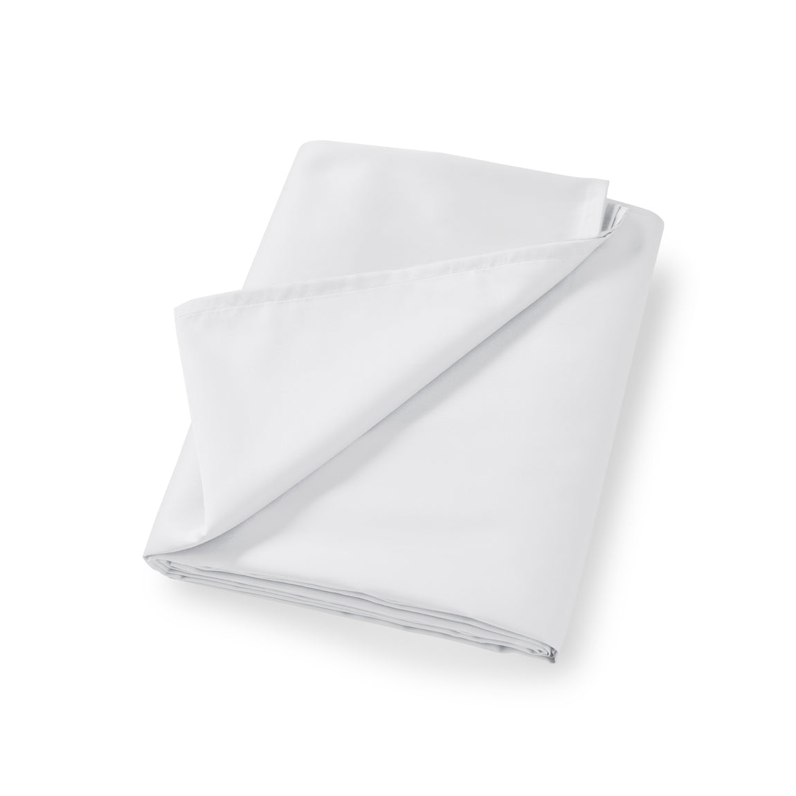 Bianca 400 Thread Count Cotton Sateen Bed Linen Flat Sheet Dove Grey